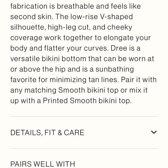 NWT Eberjey Dree smooth bikini bottoms - Picture 11 of 12